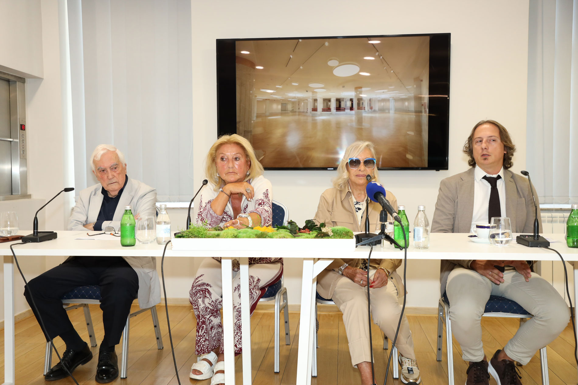 Press conference Palace of art Madlena