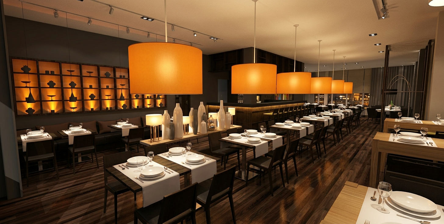 8 senses restaurant, Zurich, Switzerland