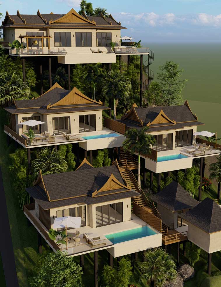 Ko-Pha-Ngan-houses,-Thailand-2 Ko Pha Ngan houses, Thailand