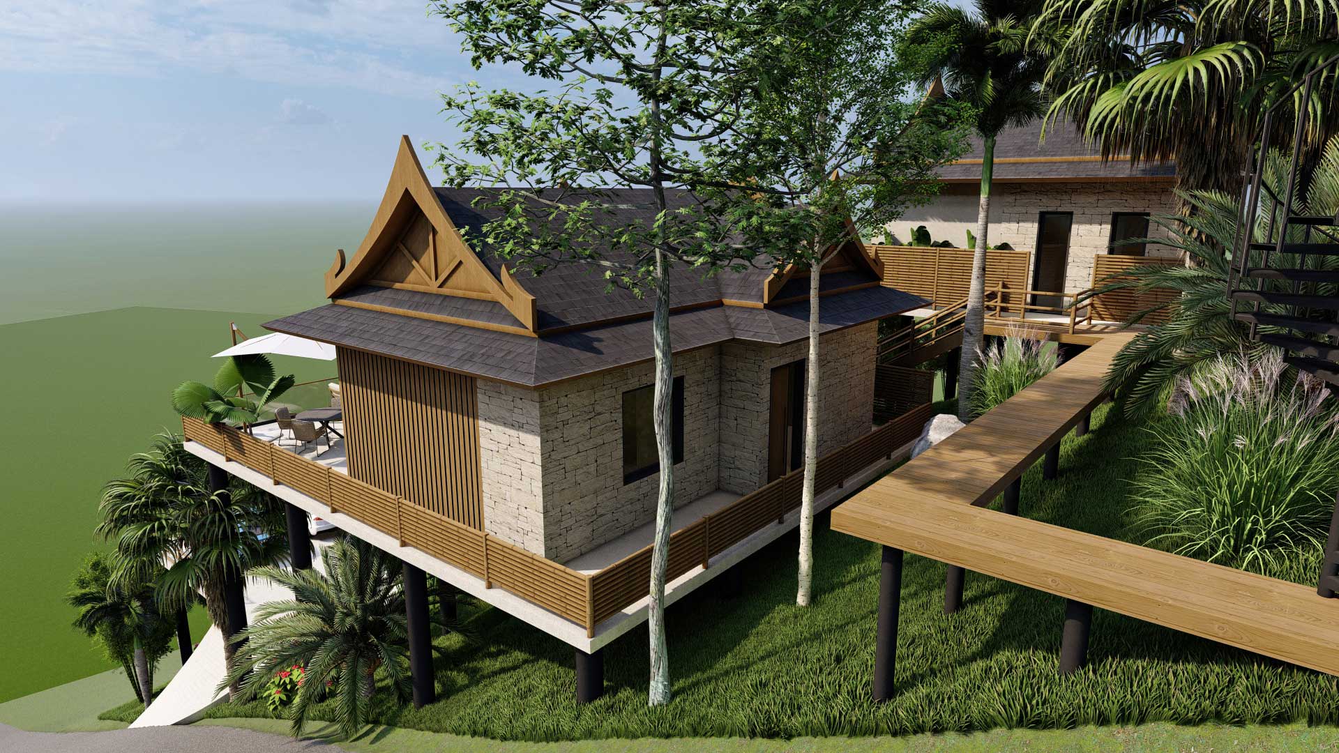 Ko-Pha-Ngan-houses,-Thailand-5 Ko Pha Ngan houses, Thailand