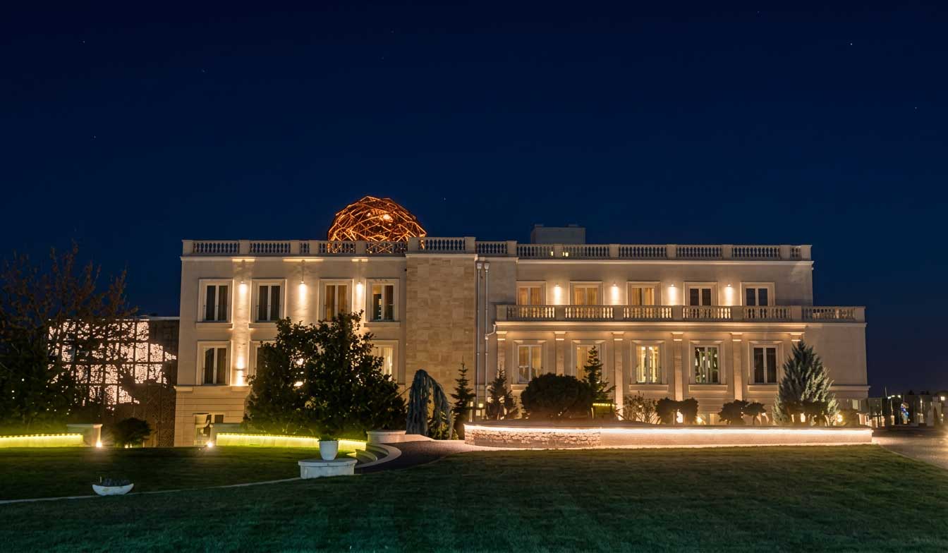 Madlena Art Palace glass dome