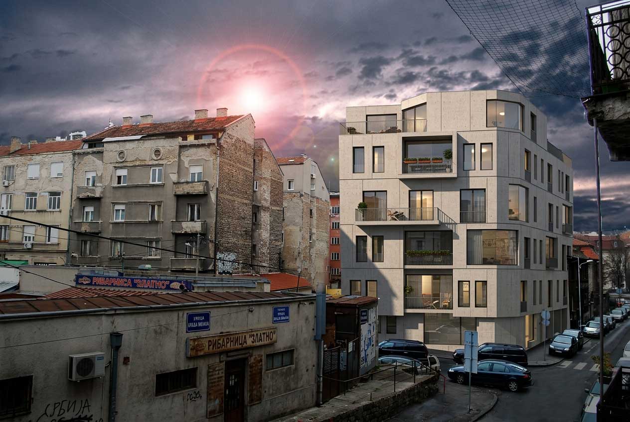 Residential building in Skadarska street